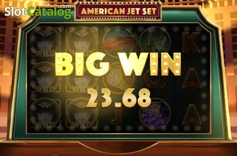 Скрин4. American Jet Set Hot Drop Jackpots слот