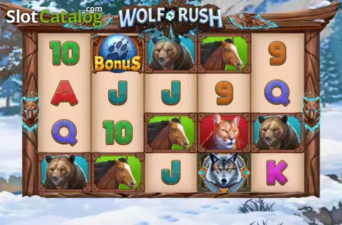 Скрин2. Wolf Rush слот