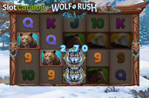 Скрин4. Wolf Rush слот