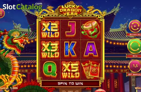 Скрин3. Lucky Dragon Year слот