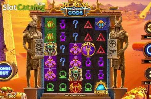 Скрин2. Realm of the Gods слот