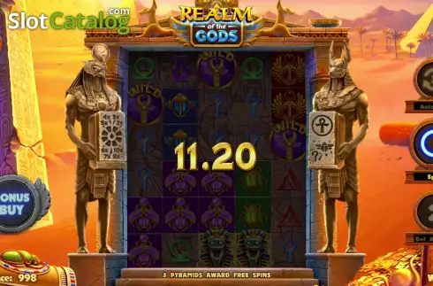 Скрин3. Realm of the Gods слот
