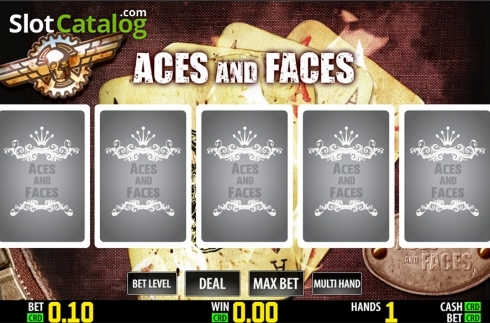 Скрин2. Aces And Faces HD слот