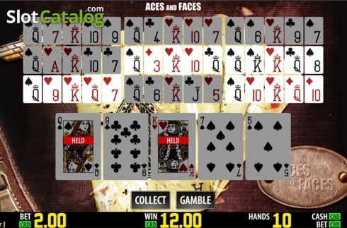 Скрин6. Aces And Faces HD слот