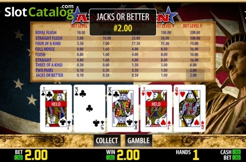Скрин4. All American (Play Labs) слот