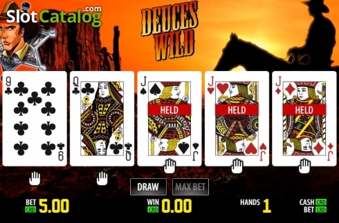 Скрин2. Deuces Wild (Play Labs) слот