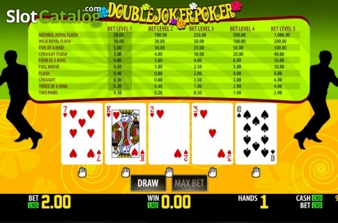 Скрин2. Double Joker Poker (Play Labs) слот