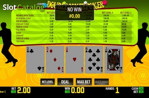 Скрин3. Double Joker Poker (Play Labs) слот