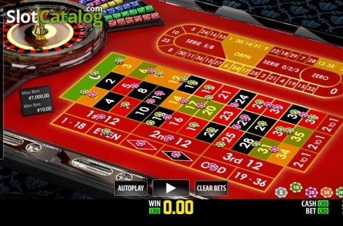 Скрин2. Fair Roulette Privee слот