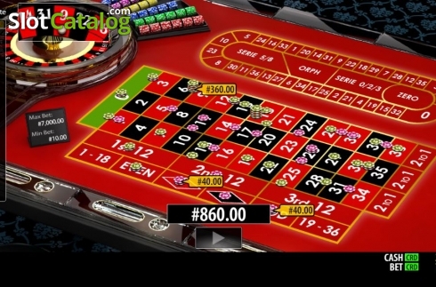 Скрин3. Fair Roulette Privee слот