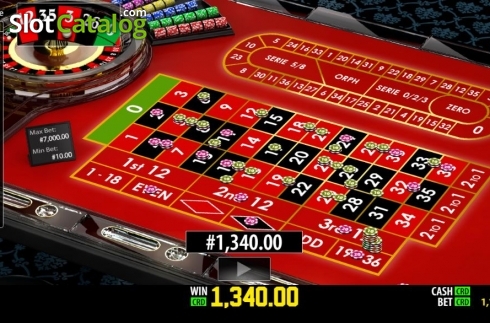 Скрин4. Fair Roulette Privee слот