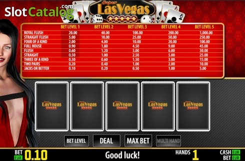 Скрин2. Super Las Vegas HD слот