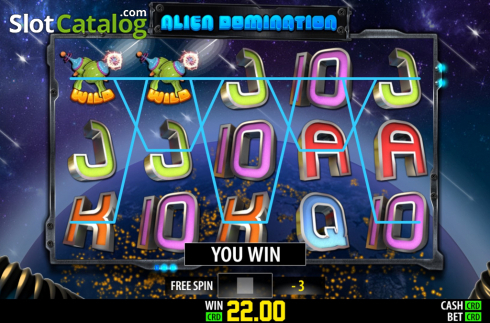 Скрин5. Alien Domination слот