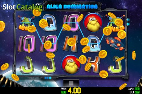 Скрин6. Alien Domination слот