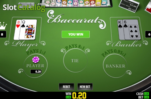 Скрин3. Baccarat (Play Labs) слот