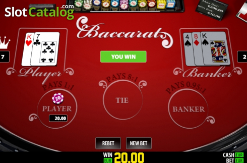 Скрин3. Baccarat Privee (Play Labs) слот