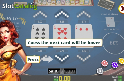 Скрин3. Hi-Lo Pro (Play Labs) слот