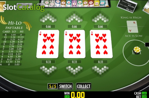 Скрин4. Hi-Lo (Play Labs) слот