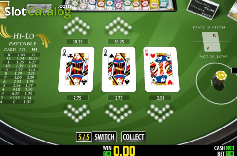 Скрин6. Hi-Lo (Play Labs) слот