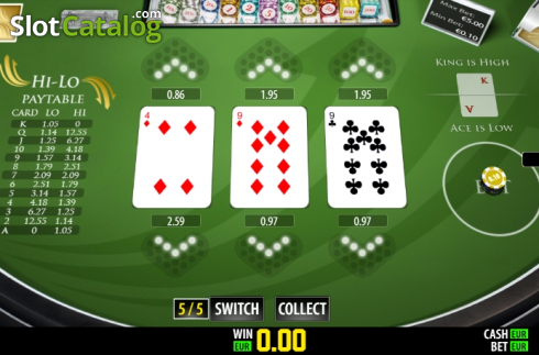 Скрин7. Hi-Lo (Play Labs) слот