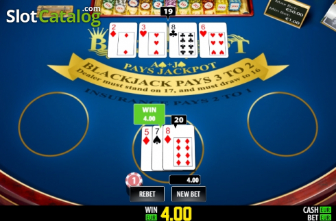 Скрин3. BlackJackpot Pro (Play Labs) слот