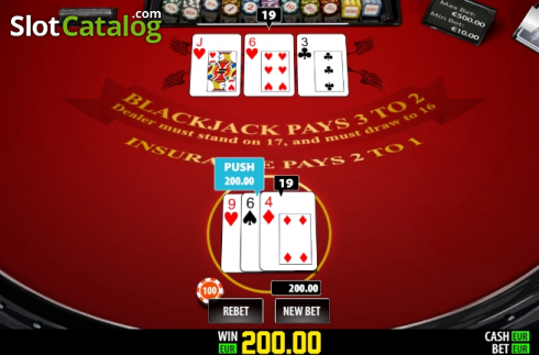 Скрин3. BlackJack Single Pprivee (Play Labs) слот