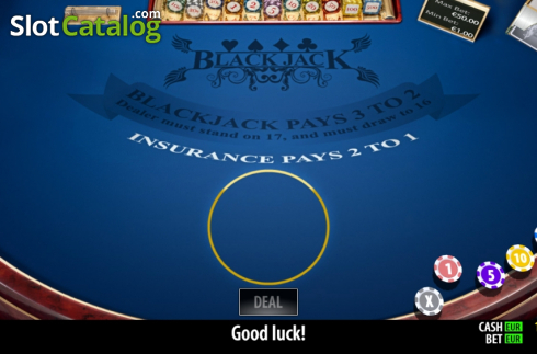 Скрин2. BlackJack Single Pro (Play Labs) слот