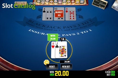 Скрин4. BlackJack Single Pro (Play Labs) слот