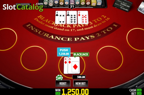 Скрин5. BlackJack Privee (Play Labs) слот
