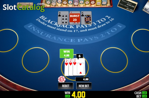 Скрин3. BlackJack Pro (Play Labs) слот