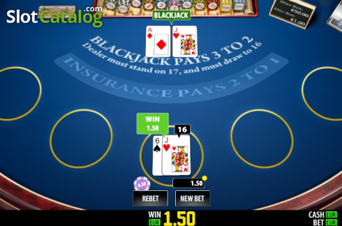 Скрин4. BlackJack Pro (Play Labs) слот