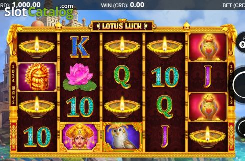 Скрин2. Lotus Luck слот