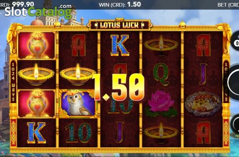 Скрин3. Lotus Luck слот