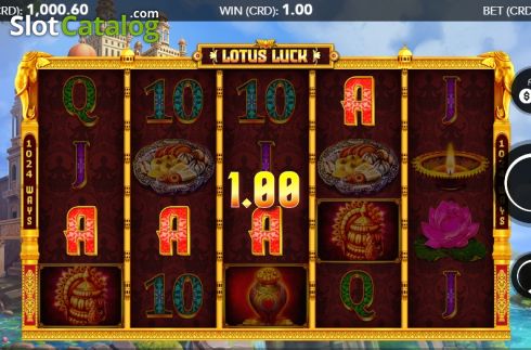 Скрин5. Lotus Luck слот
