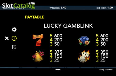 Скрин6. Lucky Gamblink слот