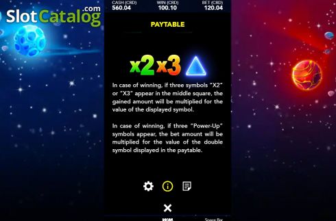Скрин6. Space Bar слот