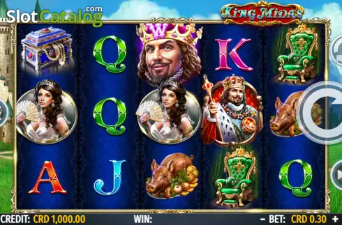 Скрин2. King Midas (Octavian Gaming) слот