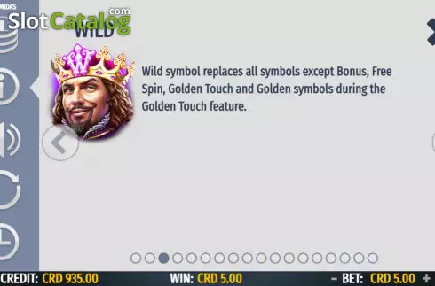 Скрин5. King Midas (Octavian Gaming) слот