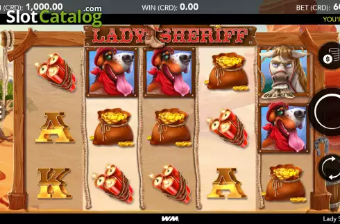 Скрин2. Lady Sheriff слот
