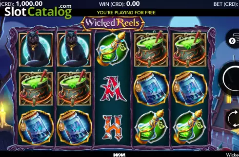 Скрин2. Wicked Reels (World Match) слот