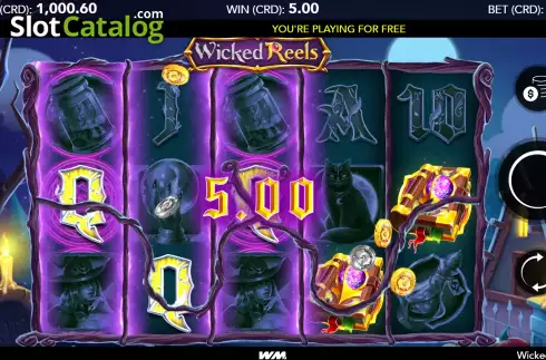 Скрин4. Wicked Reels (World Match) слот