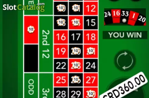 Скрин7. Fair Roulette Slider слот
