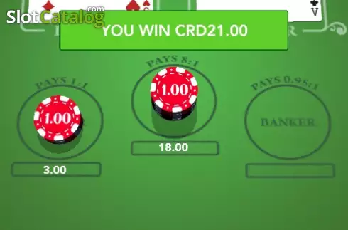 Скрин6. Instant Baccarat слот