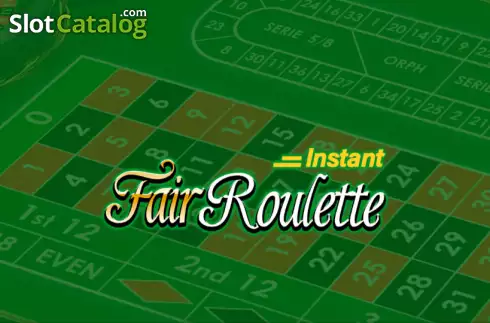 Instant Fair Roulette слот