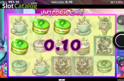 Скрин3. Unicorn Café слот