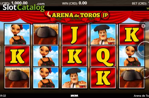 Скрин2. Arena de Toros JP слот