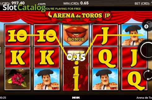 Скрин4. Arena de Toros JP слот