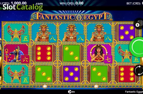 Скрин2. Fantastic Egypt Dice слот
