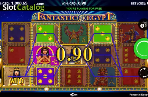 Скрин3. Fantastic Egypt Dice слот