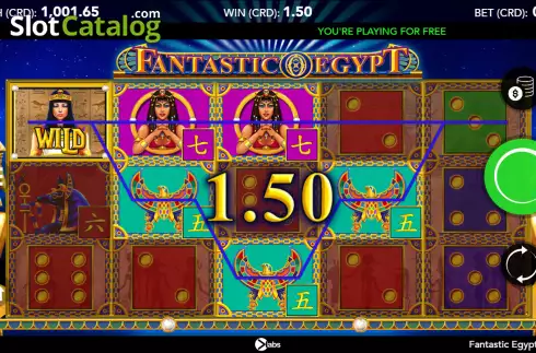 Скрин4. Fantastic Egypt Dice слот
